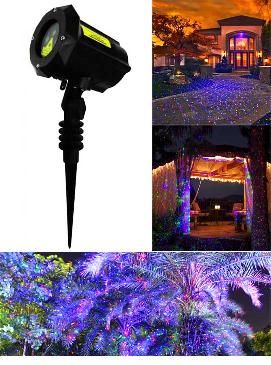 Лазерная подсветка SUPERMAX GARDEN RGB Xmas 8