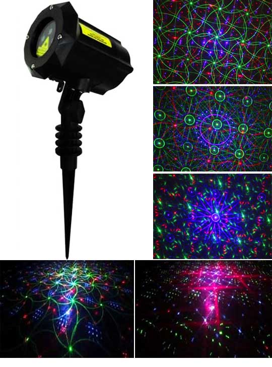Лазерная подсветка SUPERMAX GARDEN Flower RGB XL
